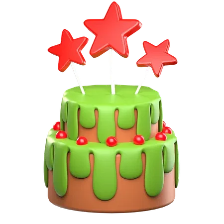 Cake  3D Icon