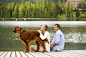 Senior couple on pier by Half Point on 500px