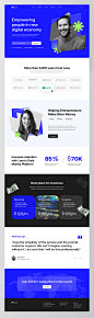 Lana - Finance Website Landing Page