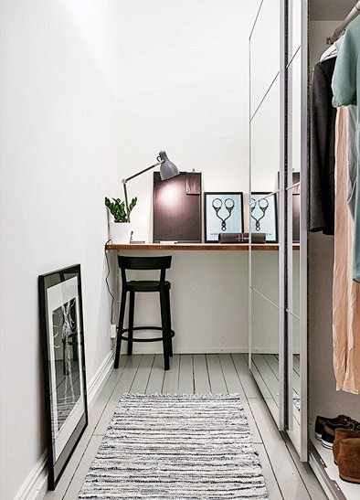 瑞典66平米简单线条乡村公寓