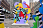 Seaport District Sea Sculptures : A seascape of sculptures in a historic New York City district.In celebration of the 2019 summer season at South Street Seaport, The Seaport District approached us to create a large scale series of sculptures to liven the 