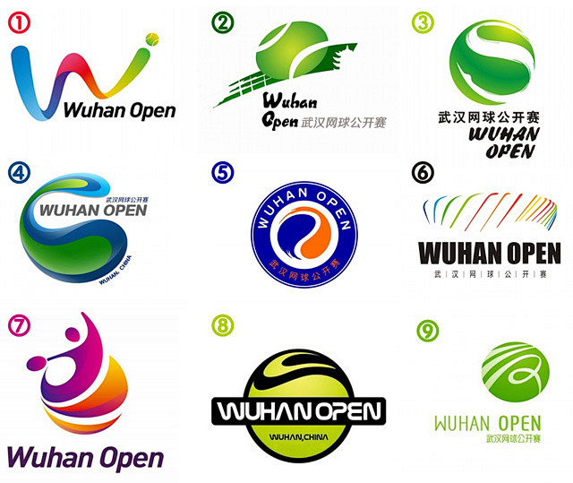 2014年武汉网球公开赛会徽是抄袭？