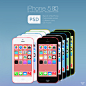 [【下载psd】   iphone 5C 粉色版 模型]【下载psd】iphone 5C 粉色版 模型
