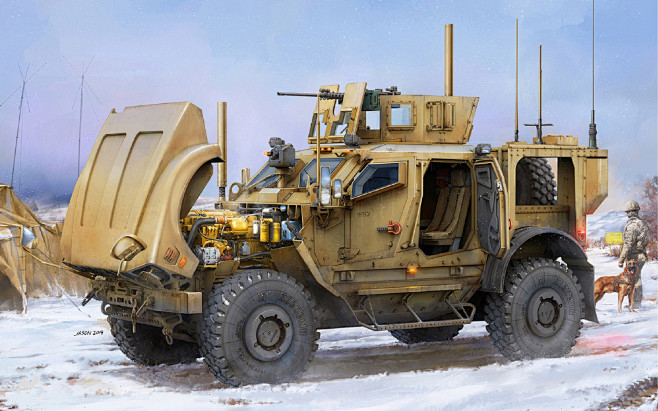 MRAP, modern America...