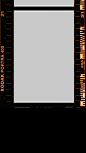 电影胶片照片图片手账展示边框模板免抠PNG 影楼 (106)