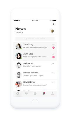 蜜豆色的板栗君采集到App UI