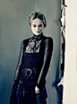 Jean Campbell lensed by Paolo Roversi for Vogue Italia March 2014_eyes wide shut