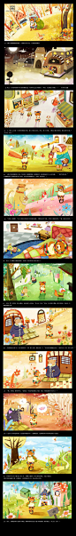 我是吉米小熊 客户：武汉央广江通动画有限公司 性质：儿童绘本 简述：2012年与武汉央-插画家园