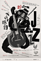 Guimarães Jazz Festival抢眼的海报设计 - 海报设计 - 设计帝国
