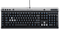 Raptor K40 游戏键盘 : Corsair Raptor K40 gives you your choice of 16.8 million backlighting colors, programmable G-keys with onboard storage, multimedia controls, and 100% anti-ghosting with full key rollover on USB for fast, accurate gameplay.