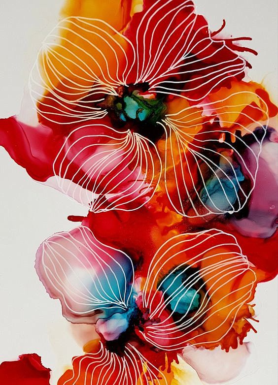 Alcohol Ink Art, Col...