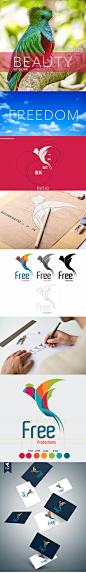 Free.Productions | Logo | mock up : logo :)