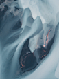 【知识星球：地产重案】Iceland: Glacier rivers from above : Iceland: Glacier rivers from above