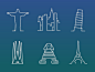 Landmarks_dribbble