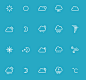 天气图标 icon ui 按钮 标识_97UI_优界网
