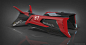 Pod Racer concept : The Pod Racer is a sleek, proportioned beast, with a bold stance given by the different color treatment of the surfaces, that create an iconic silhouette.Developed by an industrial designer working in the motorcycle industry, this conc