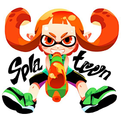 鱼美姬采集到splatoon