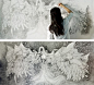 Alice Lin 彼岸的天鹅 细腻唯美的手绘插画 艺术 插画 手绘插画 墙上绘画 唯美 中国风 个性插画 3D 