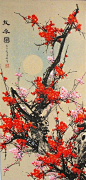 红梅主题的中国传统绘画