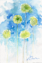 Fresh Pick No282 original watercolor by WaterWorksbySumiyo on Etsy