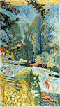 诺曼底风景Pierre Bonnard（1920）博物馆的Unterlinden