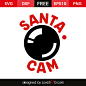 Free SVG cut file - Santa Cam