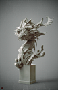 Chinese dragon statue(ZBrush2018beta test), Zhelong Xu : I am very proud to be a ZBrush2018 test artist. This is one of the works created using the ZBrush2018 beta. Sculptris pro and new features are great!