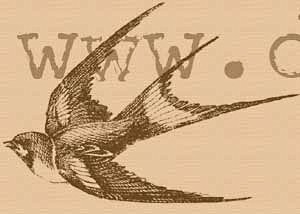 燕子鸟橡胶邮票2.24x1.7