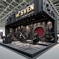 Exhibition Design  exhibition stand booth design Exhibition  3D architecture expo Trade Show Event ai