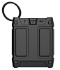 Amazon.com: Skullcandy Shrapnel Water-resistant Drop-proof Bluetooth Portable Speaker with On-Board Mic, Black: Electronics