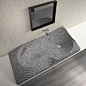 Igiemme Topographic Washbasin - 等高线洗脸池