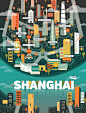 5 cosmopolitan city illustrations from around the world by Aldo Crusher — Designspiration