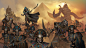 Total War: Warhammer 2-Tomb Kings, Diego Gisbert Llorens : Key art for yet another TW:WH 2 army, easily one of my favourites. As always, credit goes also to the art team of Creative Assembly for their art direction.