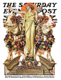 Art History Browser Illustration. J.C. Leyendecker