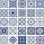 Blue and White Azulejos Tiles in Portugal | Global Interior Design Blog | Handmade Textiles | Inspired Living: 