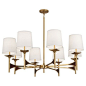 Robert Abbey Trigger Chandelier US$1909