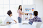 Businesswoman giving presentation to colleagues in conference by Gable Denims on 500px