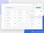 一组PC端管理后台/Dashboard/用户中心的界面设计参考 #UI设计# ​​​​