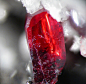 Gem red proustite crystal / Dolyhir Quarry, Wales. ... | Gems & Cryst…