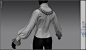 Victorian Shirt in MD, Laura Gallagher : Here's images from Marvelous Designer for this shirt that I'm working on as a personal project.