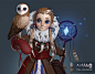 Yola - owl shaman, Anastacia Loginova : My entry for Artwar2 challenge!) 
Every night i spent with this girl )))