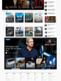 USA Today Redesign : USA TODAY newspaper redesign. Enhanced website design with numerous  intricate layouts, myriads of sections and thousands of informative pages.