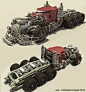 Mechanical : Truck WIP 7 by chiaroscuro.deviantart.com on @deviantART