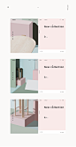 zuzu. : The personal project website concept for furniture design studio. Image resources - Dowel Jones. 