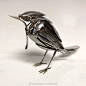 美国艺术家Matt Wilson将废铁经过二次创作 
制成了以鸟类为主题的金属雕塑
原来'废物‘也可以变得更有趣 ​​​​