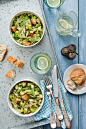 Caesar Salad with Shiitake Mushrooms