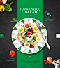 美味沙拉 企业网站 WEB界面 APP页面 UI界面设计AI tit251t0144w5