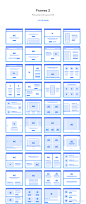 框架2-流程图和布局套件 Frames 2 Flowchart Layout KitUI设计作品GUI设计首页素材资源模板下载