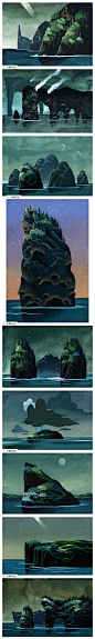 Islands on Behance