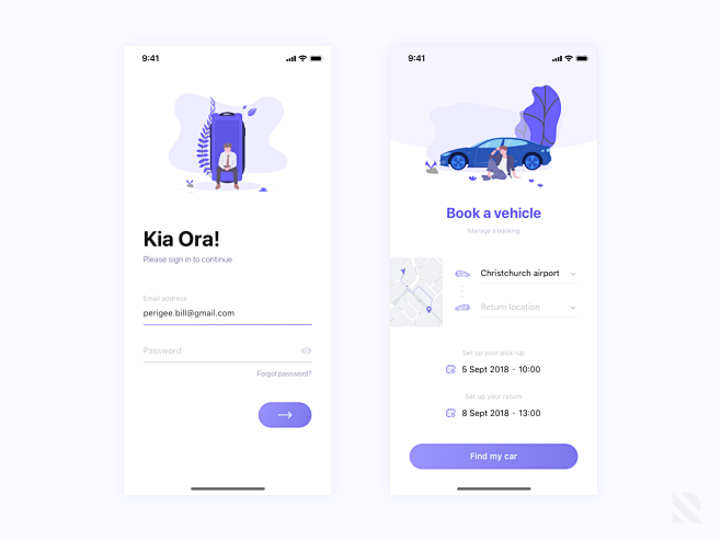 Dribbble post